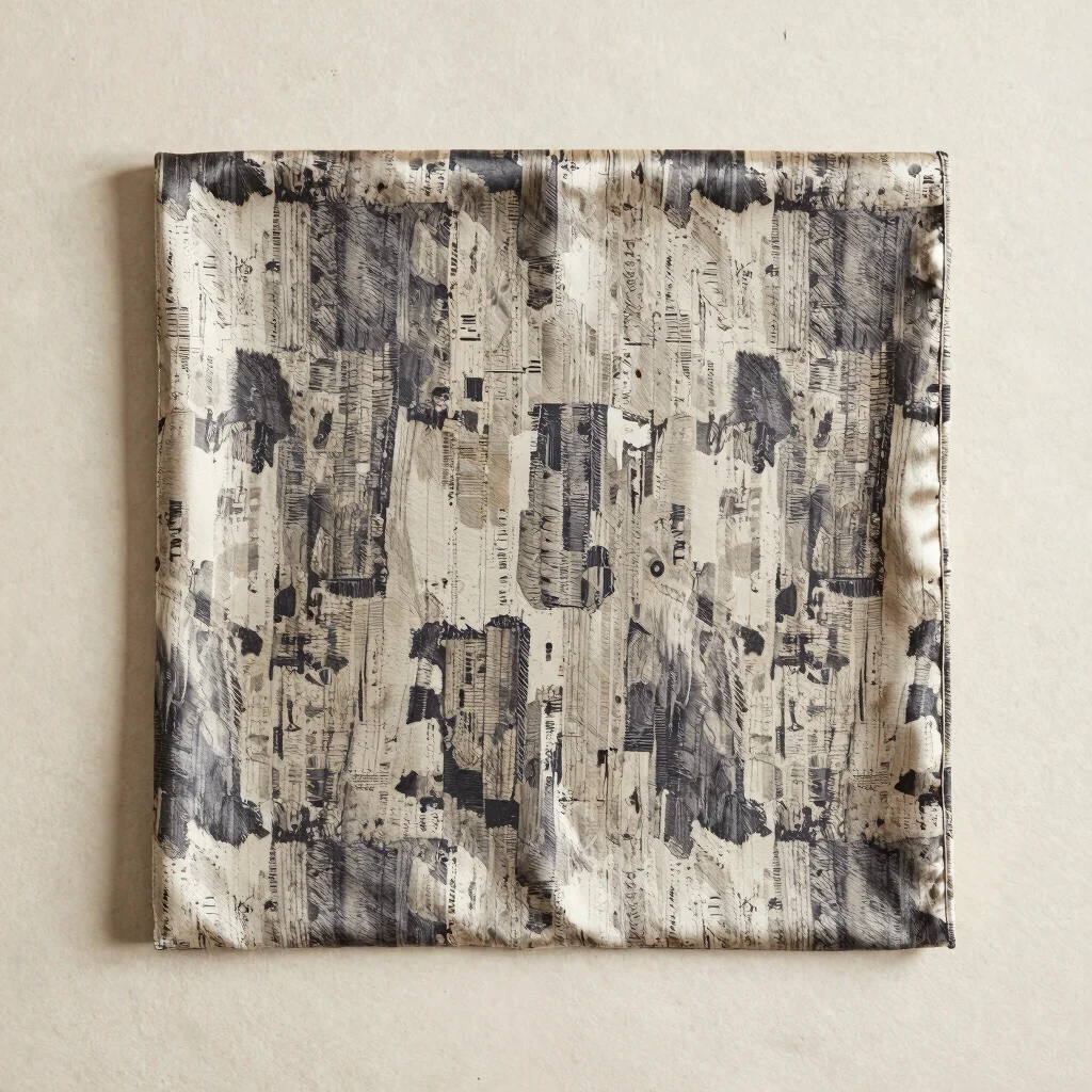 Printed Silk Twill